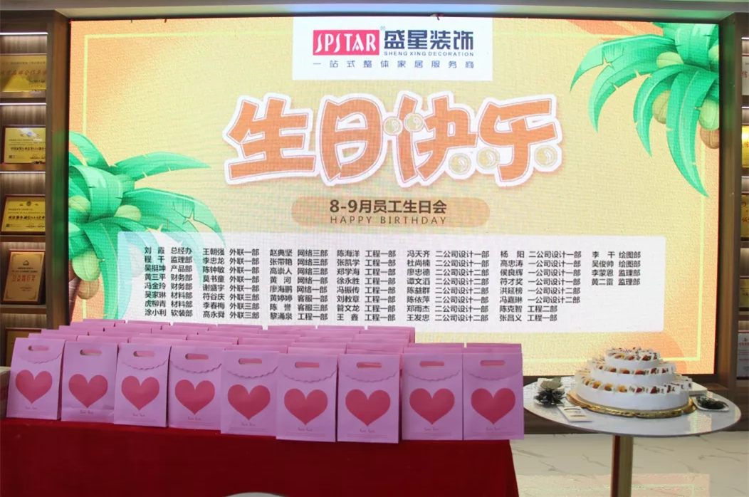 盛星生日會|世界上最美好的祝福，都會給你留一份藏在時光深處。